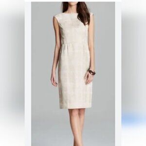 TORY BURCH | Fatima Woven Sheath Dress sz L